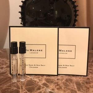 Jo Malone Wood Sage & Sea Salt 1.5ml x two